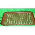 Display Tray Plastic Brown
