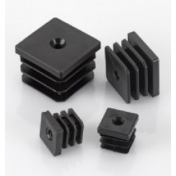 M8 Insert 25x25mm (rib) (black) M8 Insert 25x25mm (rib) (black)